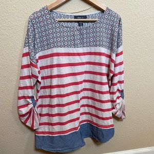 Style & Co 3/4 sleeve top